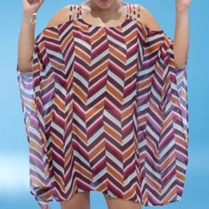 NWOT UNIQUE BATHING SUIT COVER UP SIZE 14/16